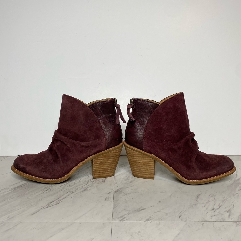 Sofft Teyton Distressed Suede Slouch Bootie 7M - Picture 7 of 14